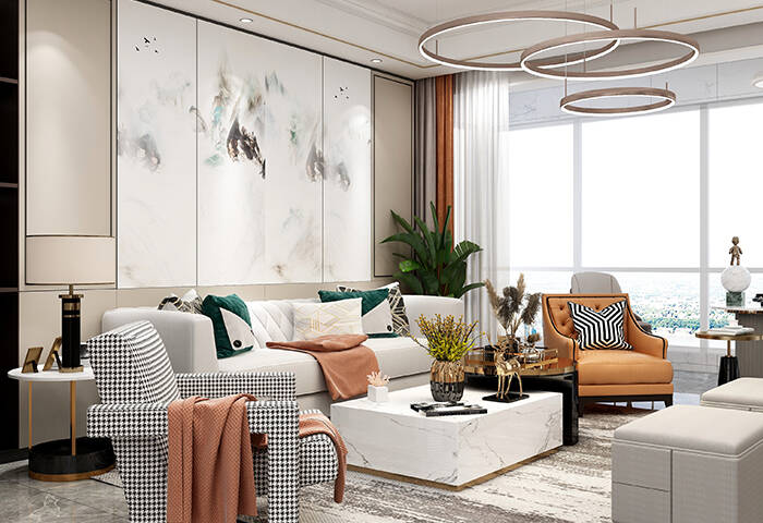 天泰公園壹號,簡歐風(fēng)格